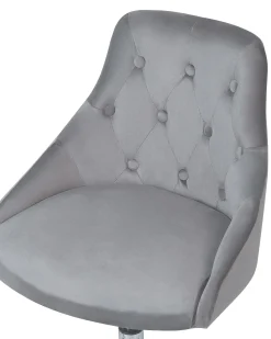 Skrivebordsstol PARRISH Velour Grå