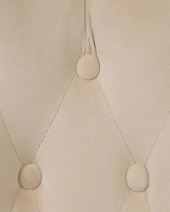 Skrivebordsstol PARRISH Velour Beige