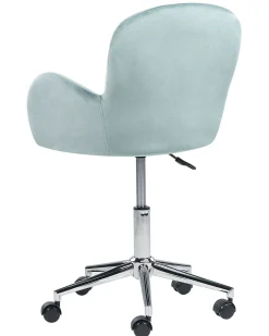 Skrivebordsstol PRIDDY Velour Mintgrøn