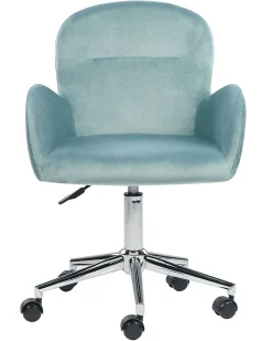 Skrivebordsstol PRIDDY Velour Mintgrøn
