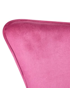 Skrivebordsstol VELENCIA Velour Fuchsia