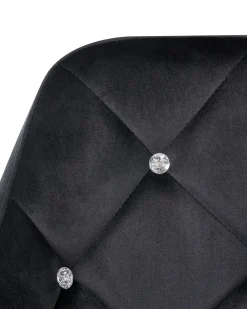 Skrivebordsstol VELORIA Velour Sort