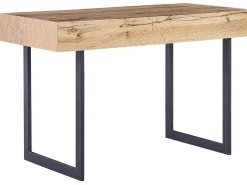 Skrivebord VIDA Lysebrun 120 cm 55 cm med opbevaring