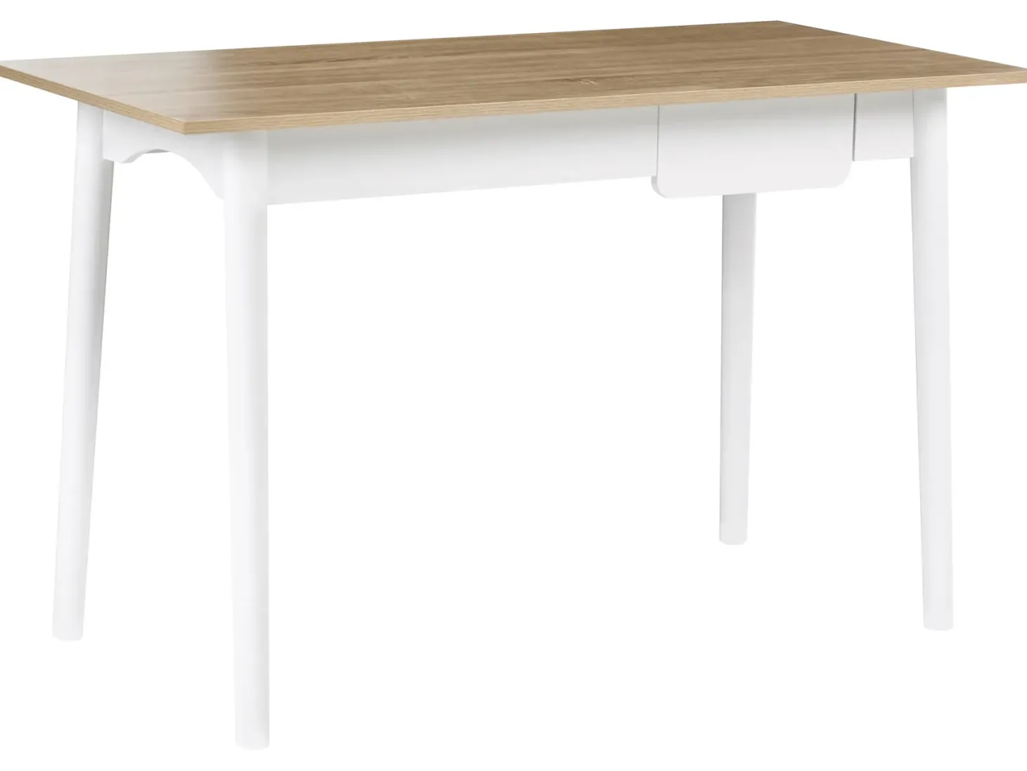 Skrivebord VITRION Lysebrun/hvid 120 cm 60 cm