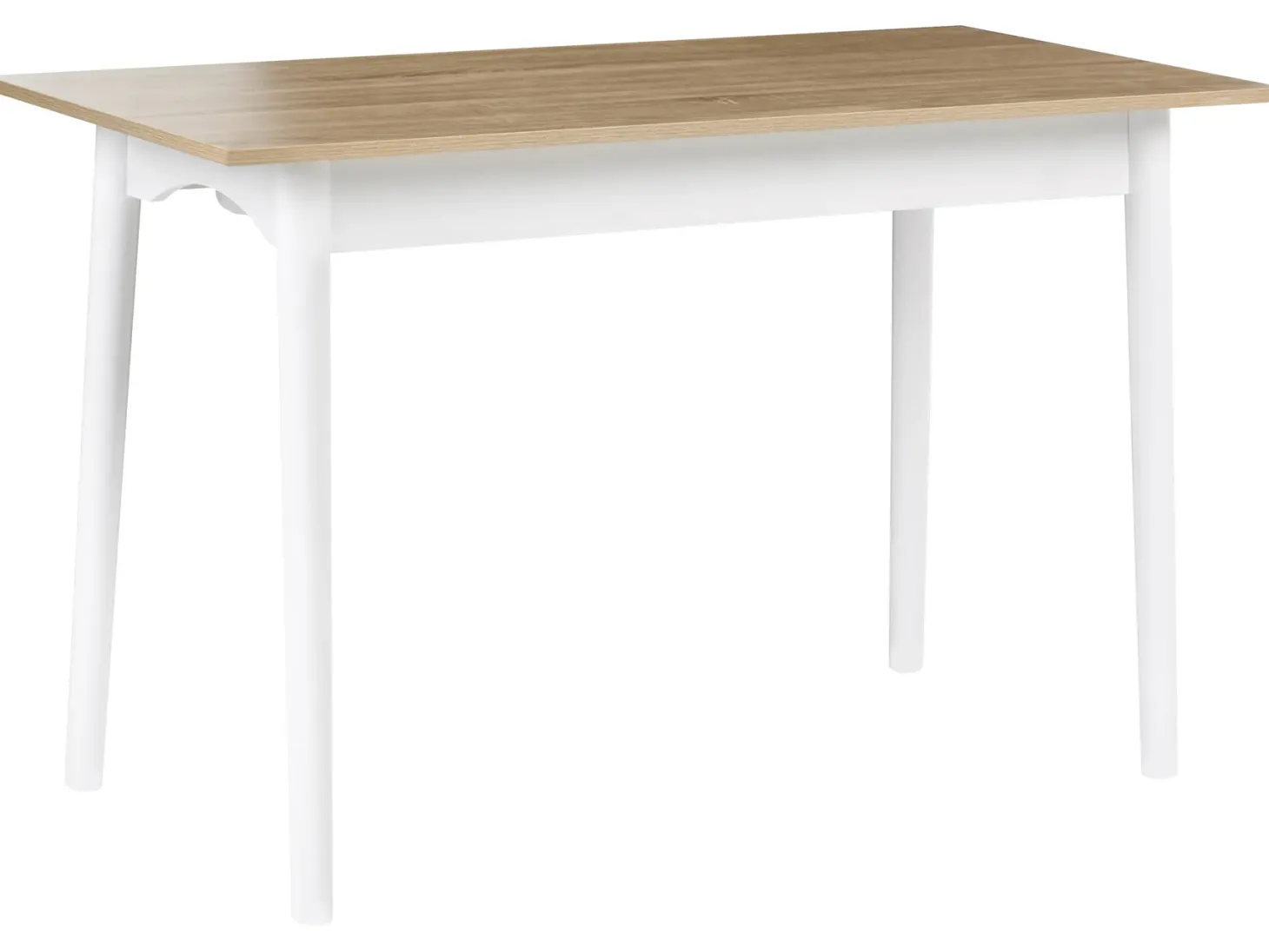 Skrivebord VITRION Lysebrun/hvid 120 cm 60 cm