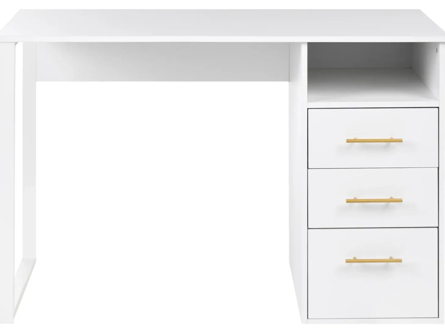 Skrivebord ZERLAY Hvid 120 cm 60 cm