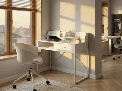 Skrivebord ZYRA Hvid 110 cm 50 cm