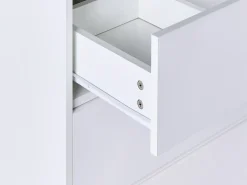 5 skuffers commode ALBERTA Hvid