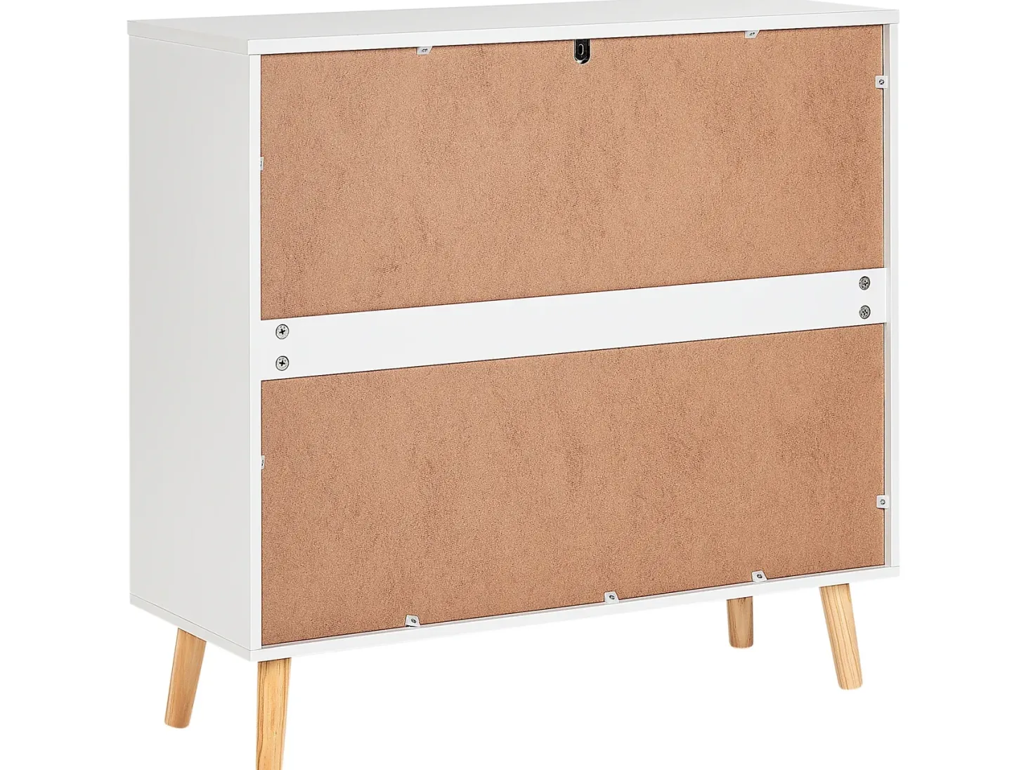 3 skuffers commode CLOUDY Hvid