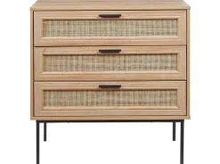 3 skuffers commode PASCO Lysebrun