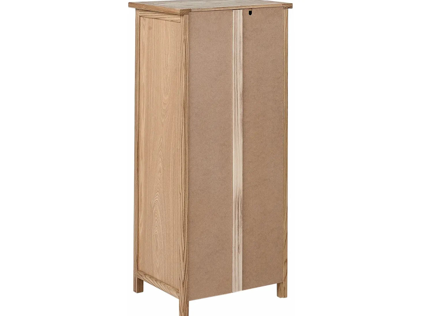 5 skuffers commode SALTON Sassafras træ Brun
