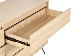 6 skuffers kommode CARDIGAN Lysebrun