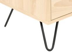 6 skuffers kommode CARDIGAN Lysebrun