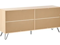 6 skuffers kommode CARDIGAN Lysebrun