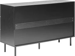 6 skuffers kommode COVENTRY Sort