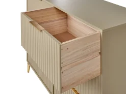6 skuffers kommode WALCOTT Beige