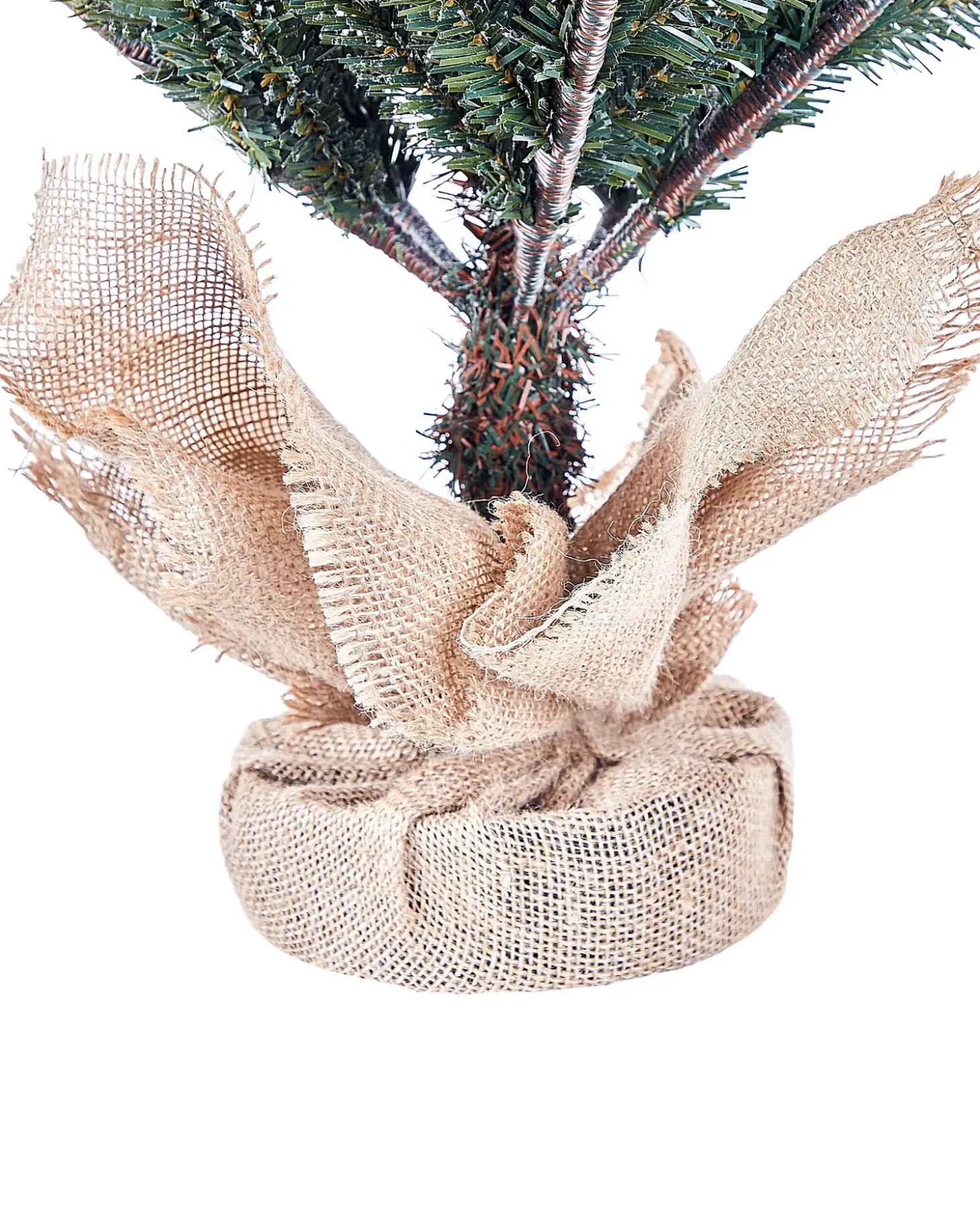 Sneklædt juletræ RINGROSE 90 cm Grøn