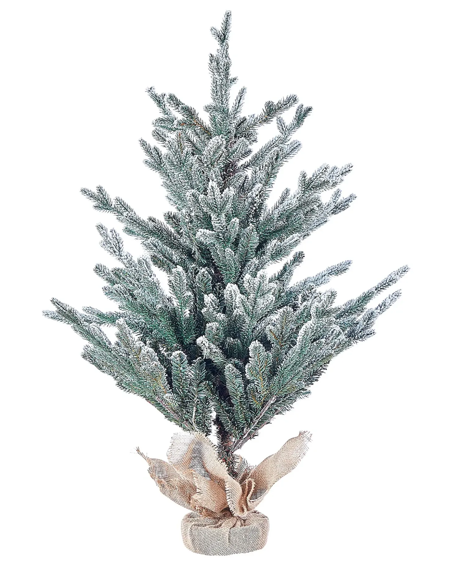 Sneklædt juletræ RINGROSE 90 cm Grøn