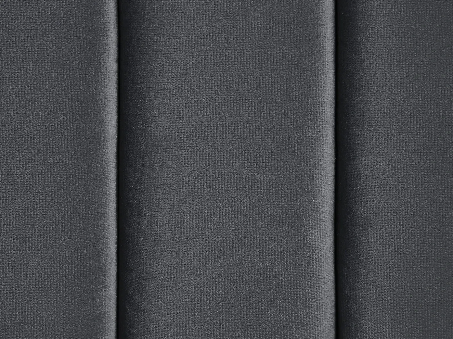 Sofa 3 personers ARVIKA Velour Mørkegrå