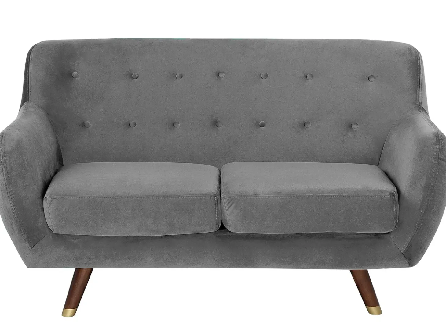 Sofa 2 personers BODO Velour Grå