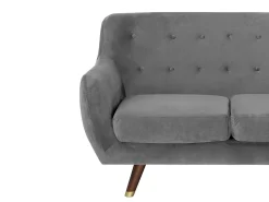 Sofa 2 personers BODO Velour Grå
