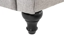 Sofa 3 personers CHESTERFIELD Lysegrå