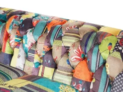 Sofa 3 personers CHESTERFIELD Lysegrøn