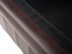 Sofa 3 personers CHESTERFIELD Ægte læder Brun