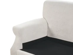 Sofa 2 personers EIKE Cremehvid