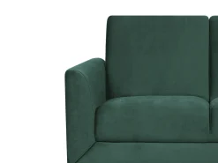 Sofa 2 personers FENES Velour Mørkegrøn