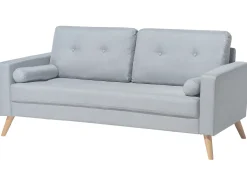 Sofa 2 personers KALMAR Lysegrå