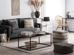 Sofa 2 personers KALMAR Mørkegrå