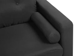 Sofa 2 personers KALMAR Sort