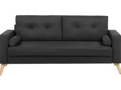 Sofa 2 personers KALMAR Sort