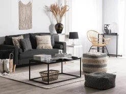 Sofa 2 personers KALMAR Sort