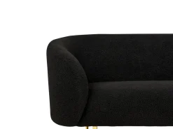 Sofa 2 personers LOEN Boucle Sort