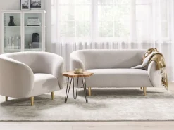 Sofa 2 personers LOEN Lys Beige