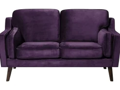 Sofa 2 personers LOKKA Velour Purpur