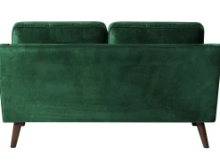 Sofa 2 personers LOKKA Velour Smaragdgrøn