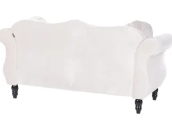 Sofa 2 personers SKIEN Velour Lys Beige