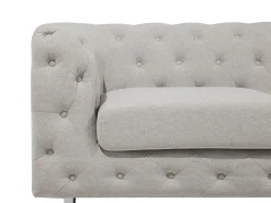 Sofa 2 personers VISSLAND Lys Beige
