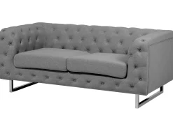 Sofa 2 personers VISSLAND Lysegrå
