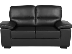Sofa 2 personers VOGAR Kunstlæder Sort