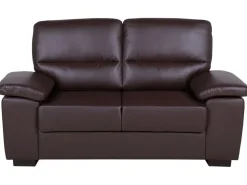 Sofa 2 personers VOGAR Kunstlæder Mørkebrun