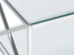 Sofabord AUDET Hærdet glas Sølv