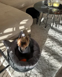 Sofabord BERNIE Hærdet glas Sort marmor