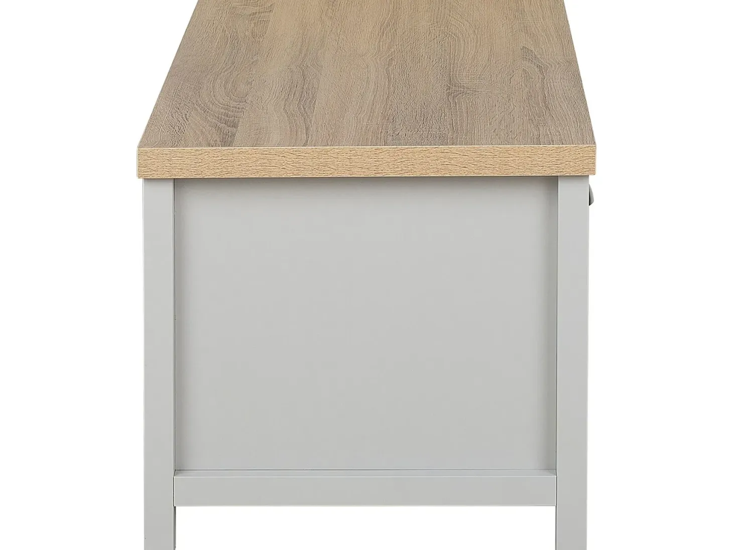 Sofabord CLIO Lysegrå med opbevaring