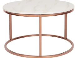 Sofabord CORAL Rosa guld