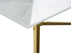 Sofabord EMPORIA Hærdet glas Marmor/guld