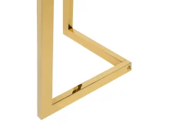 Sofabord FRESNO Glas Guld